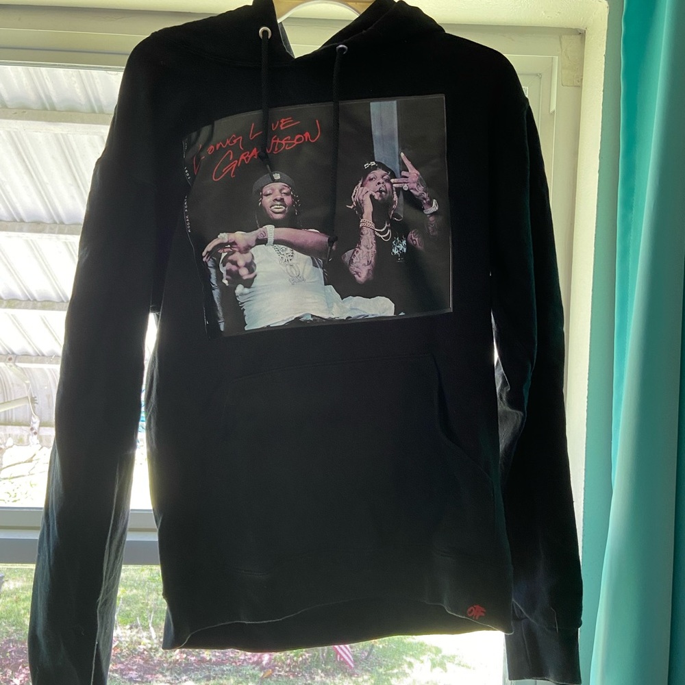OTF lil durk and king von the voice tour pullover hoodie